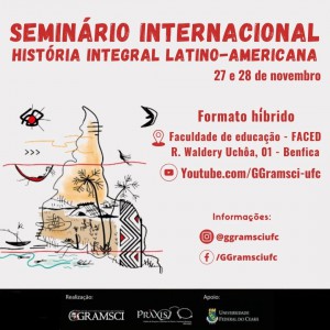 Divulgação do Seminário internacional história integral latino-americana